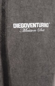 Мужской хлопковый жилет DIEGO VENTURINO серого цвета, арт. DVFLZ-SML0G0 | Фото 6 (Материал внешний: Хлопок; Мужское Кросс-КТ: жилеты-тонкие; Стили: Гранж; Длина (верхняя одежда): Короткие)