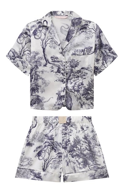 Шелковая пижама NORVEG, арт. 24HSSSJSG-101