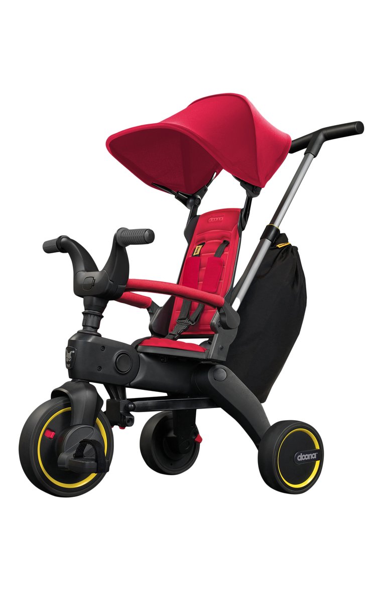 Детская складной трехколесный велосипед doona liki trike s3 SIMPLE PARENTING красного цвета, арт. SP530-99-031-015 | Фото 1 (Региональные ограничения белый список (Axapta Mercury): Не проставлено; Нос: Не проставлено; Игрушки: Транспорт - велосипеды)