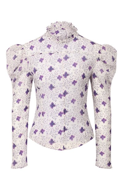 Женская блузка из смеси хлопка и шелка ISABEL MARANT, арт. HT1621-20P024I/EMSLEY