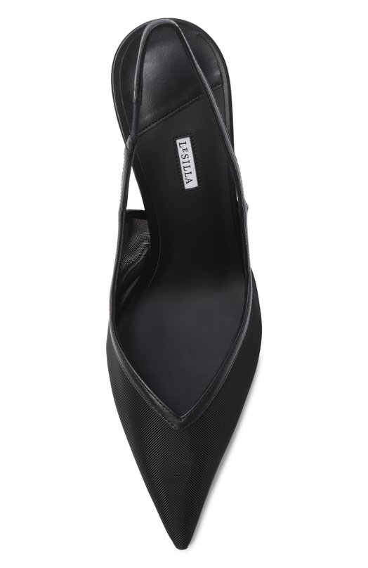 Комбинированные туфли Vivienne 100 Le Silla 4199D090BXPPNEM Чёрный  4199D090BXPPNEM Фото 6