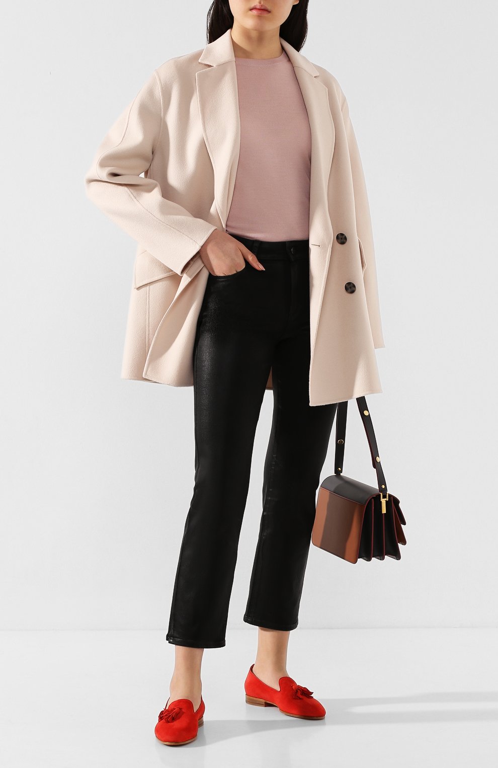 Пальто из смеси шерсти и кашемира JOSEPH, арт. JF004003, фото 2