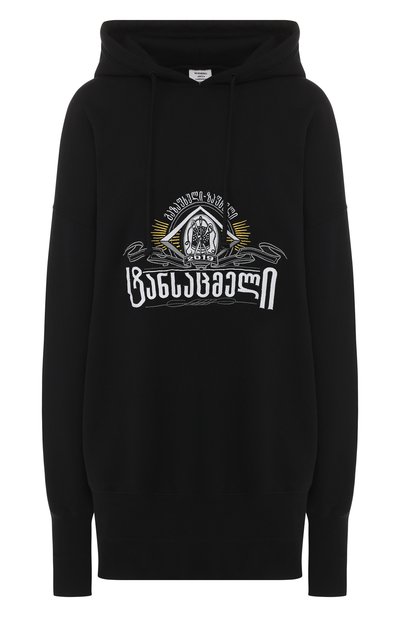 Женский хлопковое худи VETEMENTS, арт. USS197005/W
