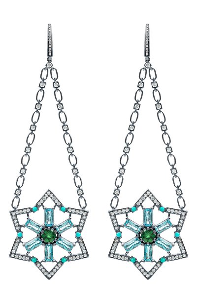 Женские серьги NIKOS KOULIS, арт. NE77098