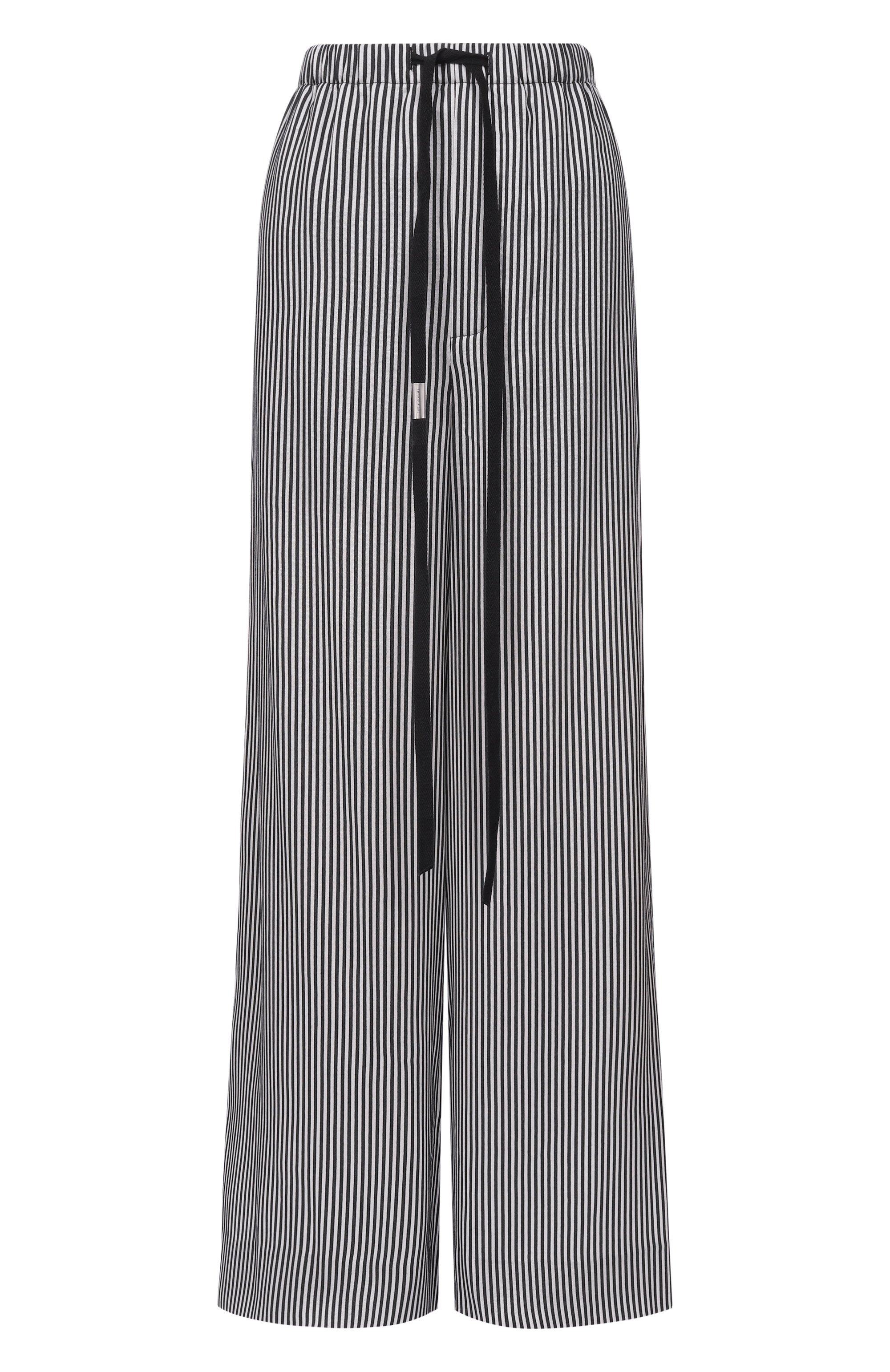 Брюки из лиоцелла и шелка ANN DEMEULEMEESTER, арт. B0014017/FA737, фото 1