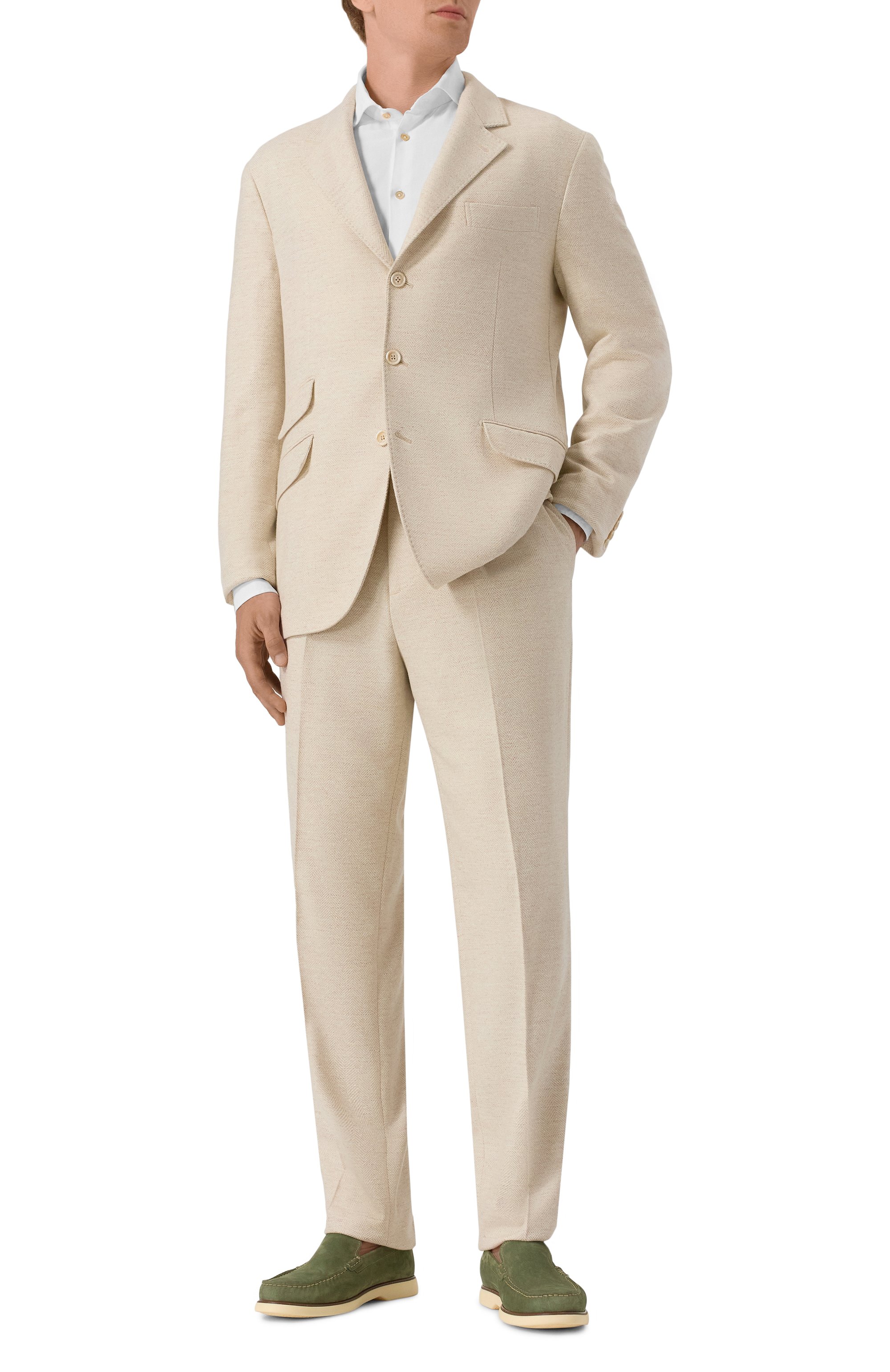 Замшевые лоферы ZILLI, арт. H0189AM1194VZTP03, фото 2