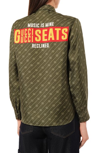 Комплект из рубашки и топа GUCCI, арт. 678165 ZAH6R, фото 4
