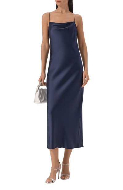 Атласное платье DOROTHEE SCHUMACHER, арт. 049503, фото 2