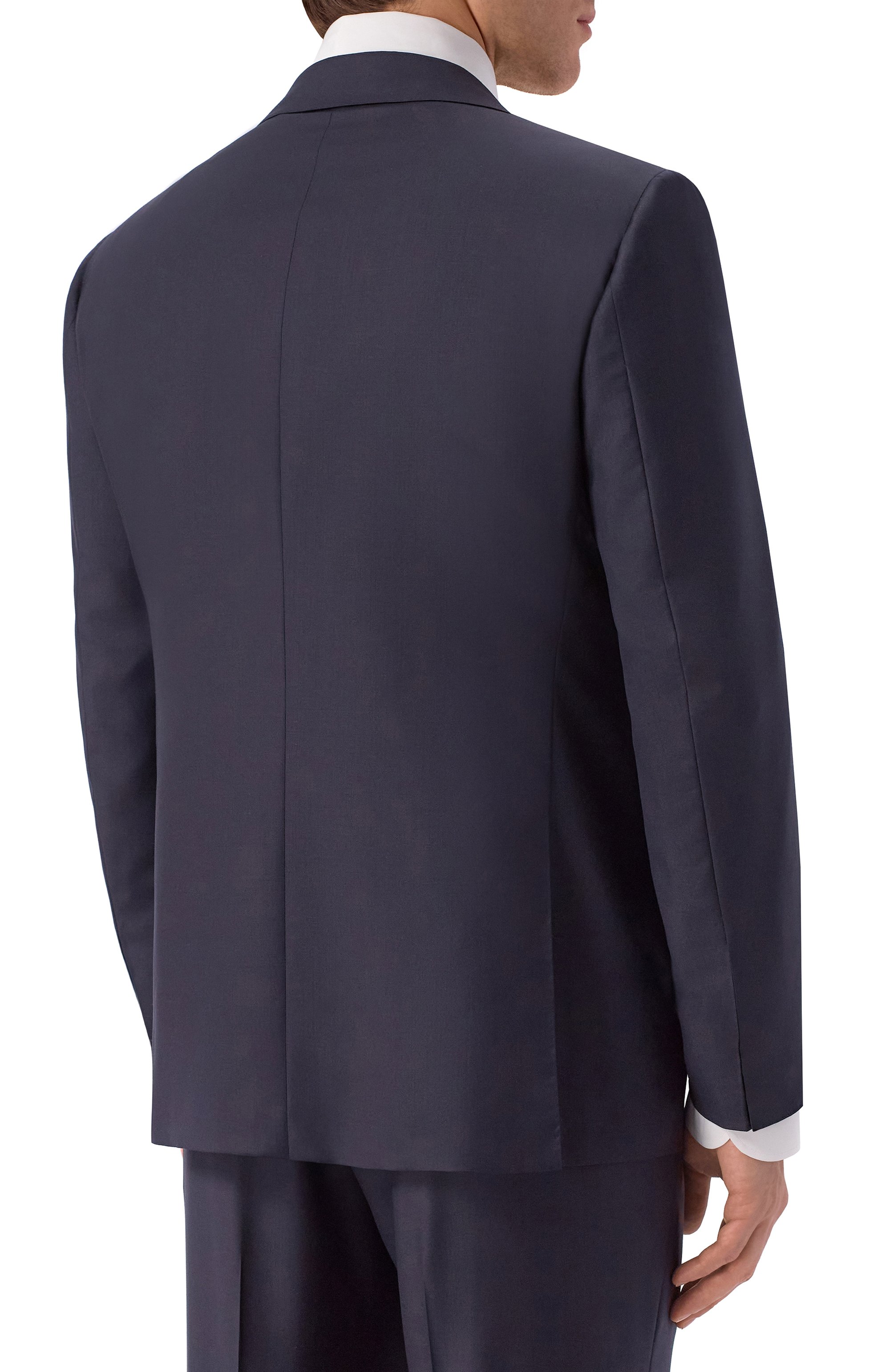 Шерстяной костюм KITON темно-синего цвета по цене 931000 руб., арт. UA81K01270_001, фото 3 Шерстяной костюм KITON, арт. UA81K01270_001, фото 3