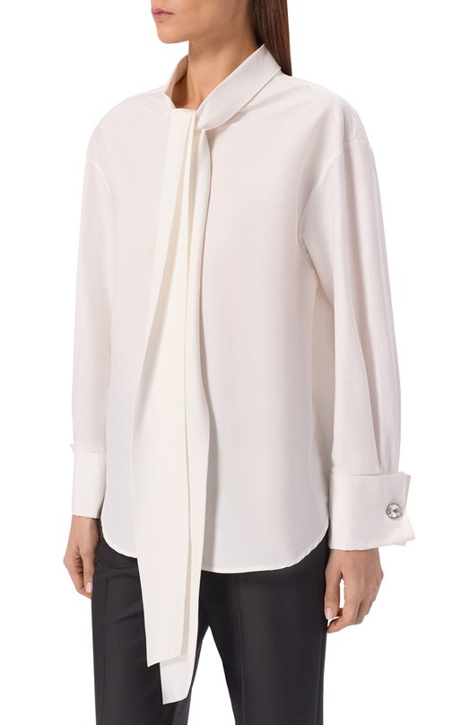 Хлопковая рубашка Flashin FF26SHIRBWH Белый  FF26SHIRBWH Фото 3