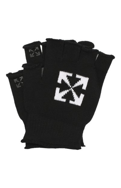 Хлопковые митенки OFF-WHITE, арт. 0MNE028F20KNI0011001, фото 1