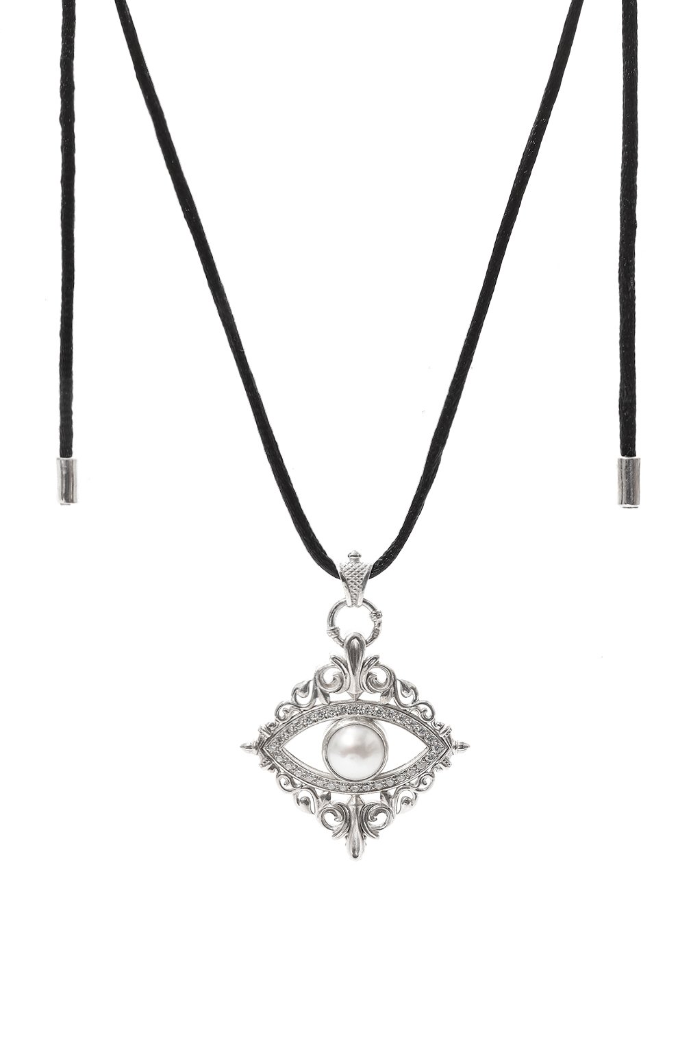 Подвеска взгляд с востока GL JEWELRY серебряного цвета по цене 27700 руб., арт. M310022-S95-600, фото 3 Подвеска взгляд с востока GL JEWELRY, арт. M310022-S95-600, фото 3