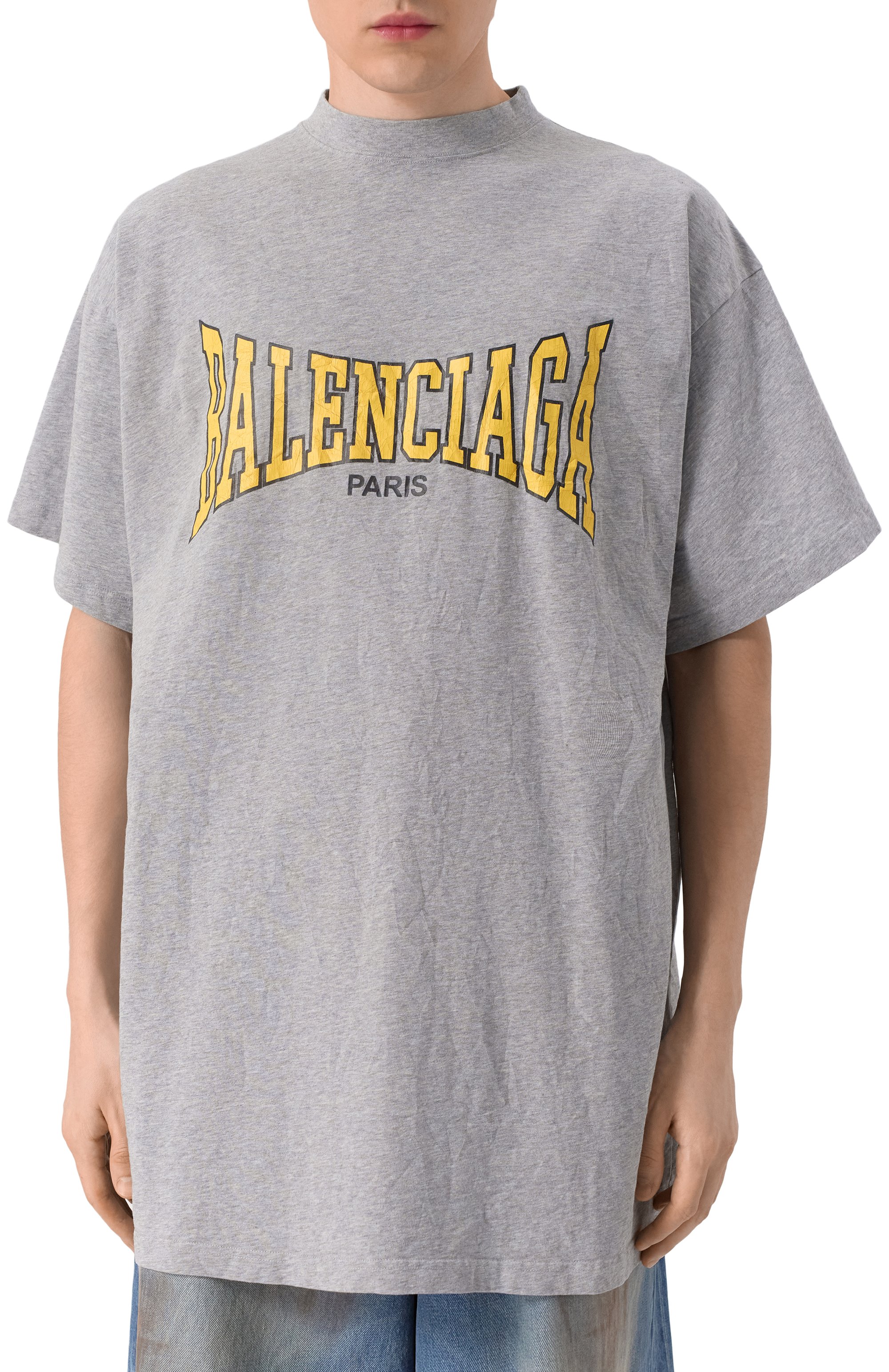 Хлопковая футболка BALENCIAGA, арт. 787349/TRVH5, фото 3