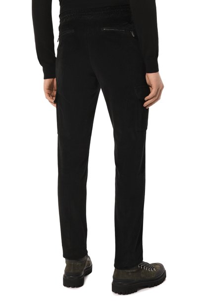 Вельветовые брюки MARCO PESCAROLO черного цвета по цене 47750 руб., арт. T0R/4802, фото 4 Вельветовые брюки MARCO PESCAROLO, арт. T0R/4802, фото 4