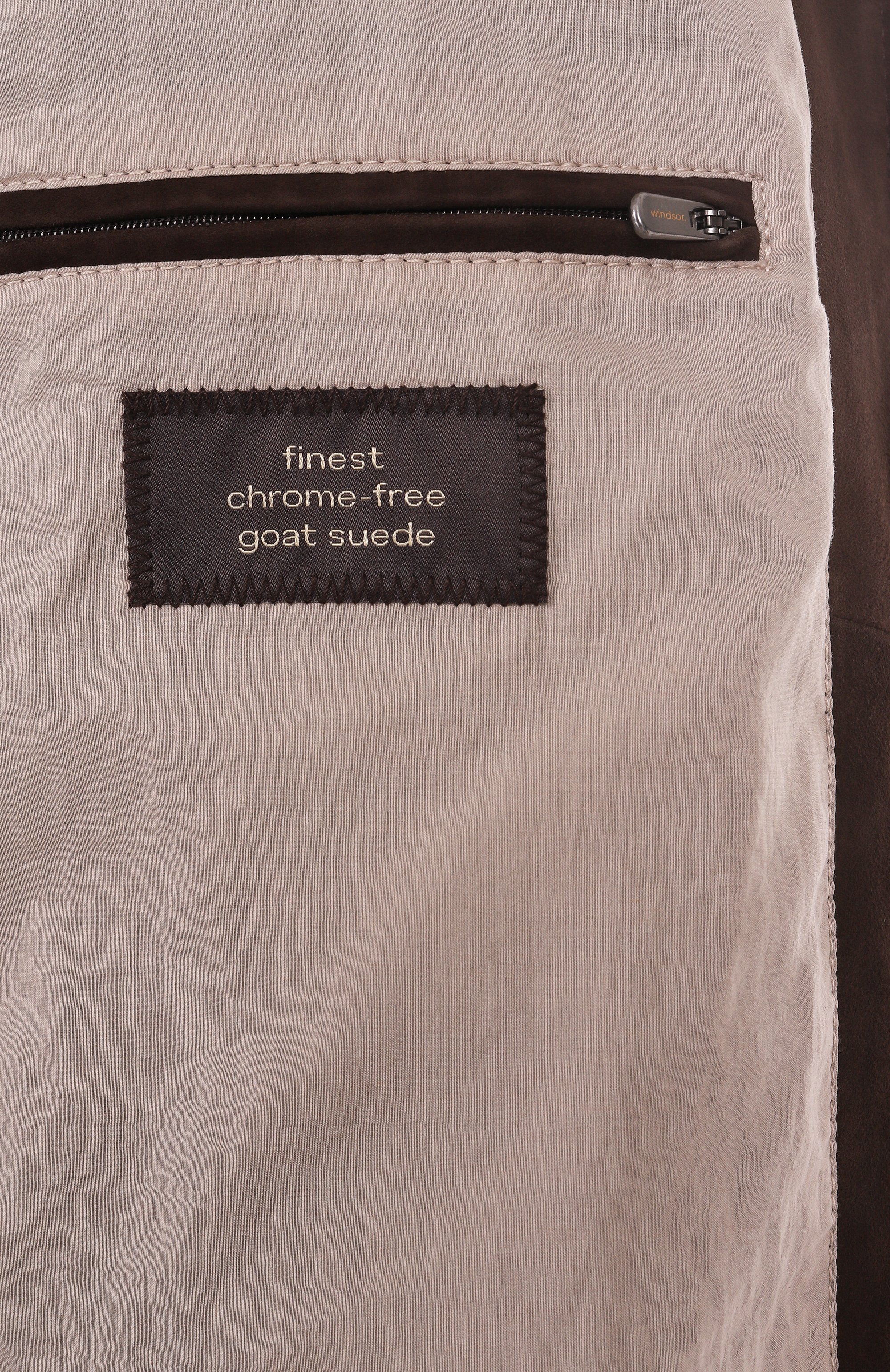 Замшевый бомбер WINDSOR, арт. B0RELL03-L/1300160L, фото 7