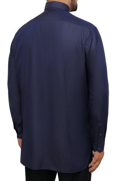 Хлопковая рубашка ZILLI, арт. MFW-7026-0175/ZS248/45-49, фото 4