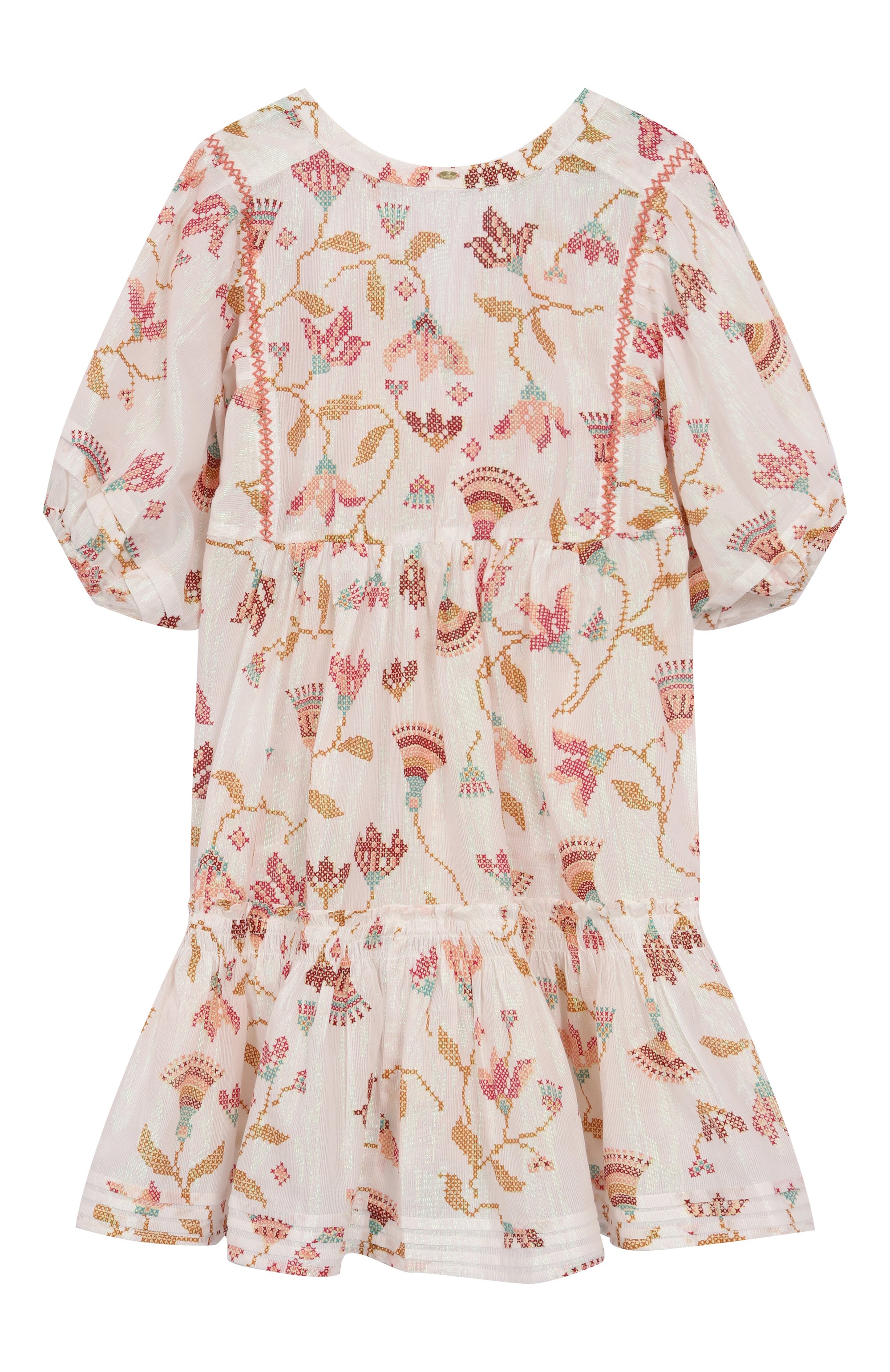 Хлопковое платье POUPETTE ST BARTH, арт. K4RS25NKYYP, фото 2