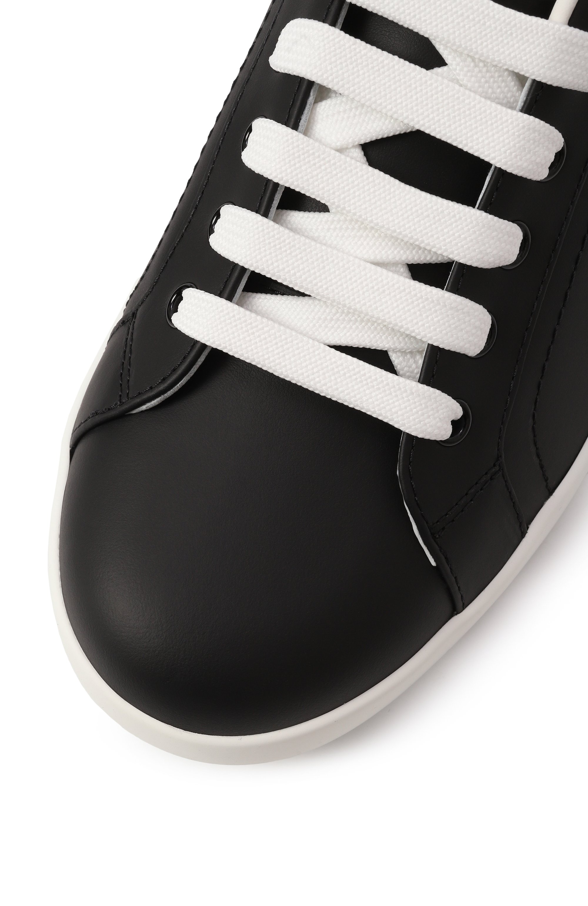 Кожаные кеды portofino DOLCE & GABBANA, арт. CS2216/AH527, фото 7