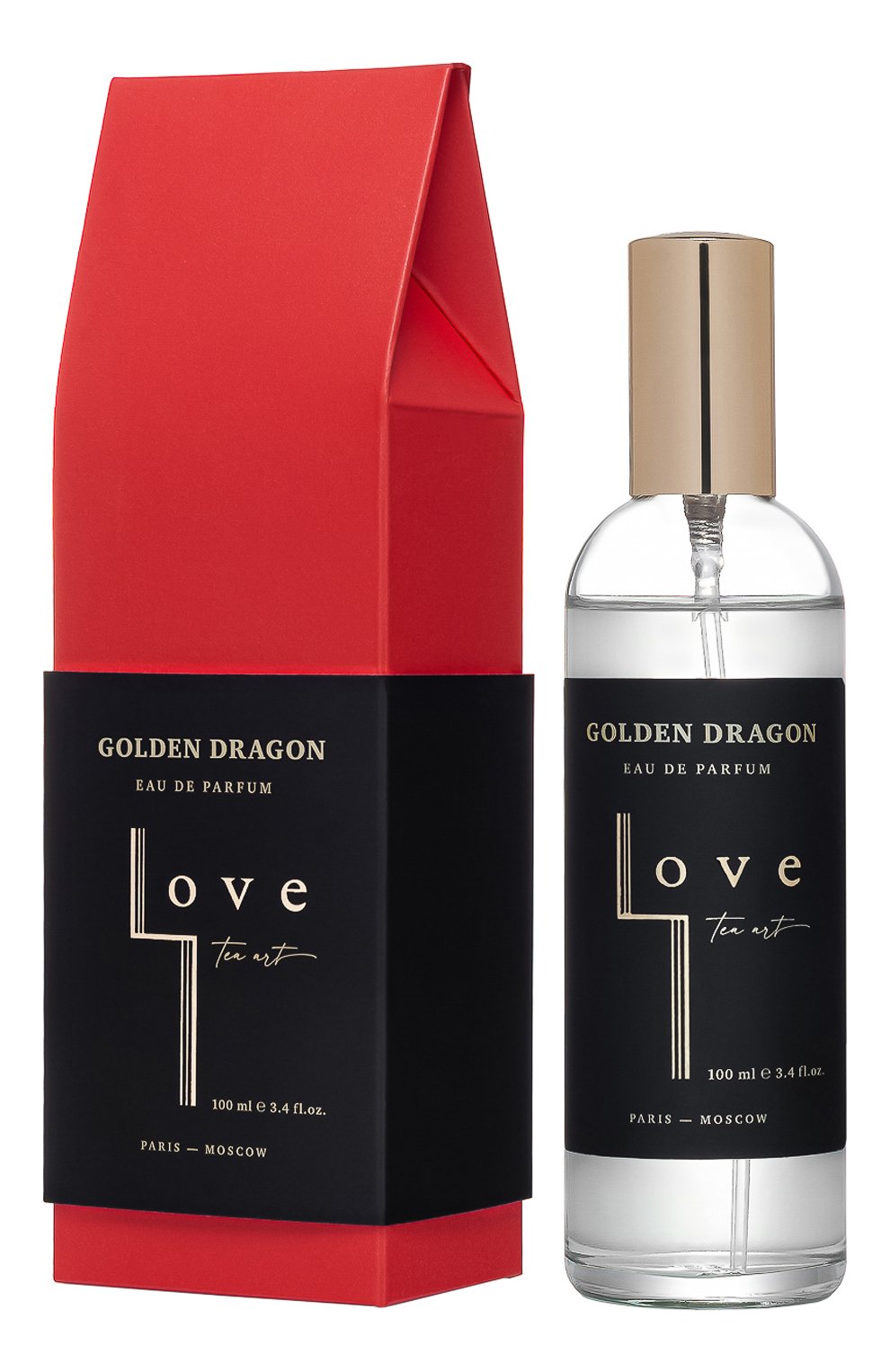 Парфюмерная вода golden dragon (100ml) LOVE TEA ART, арт. 4603745598267, фото 2