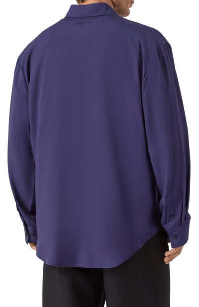 Рубашка из вискозы MSGM, арт. 3840ME10X/257007, фото 4