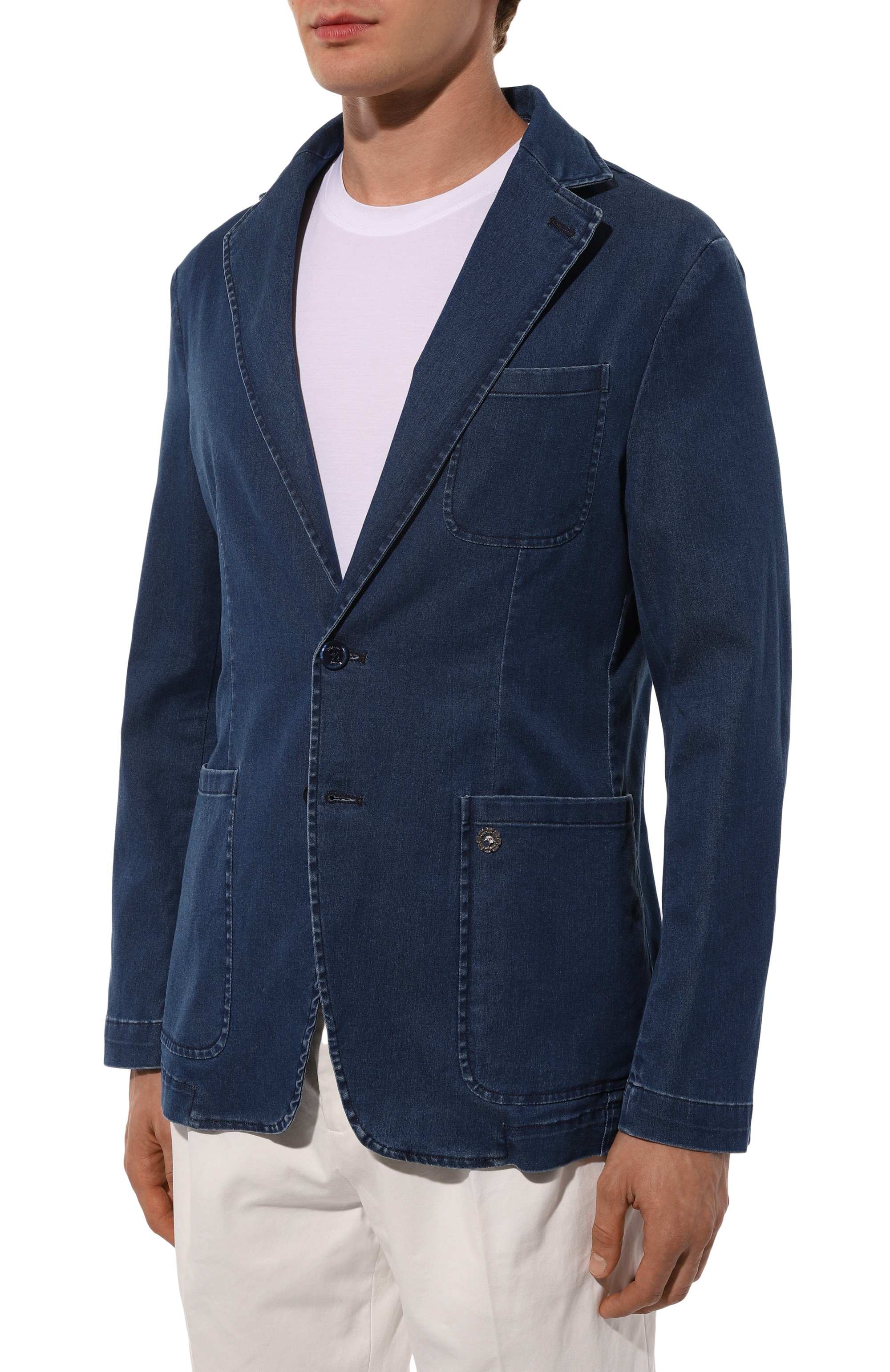 Джинсовый пиджак STEFANO RICCI, арт. MFJ4102541/Z901_SETB0TT/BT02, фото 4