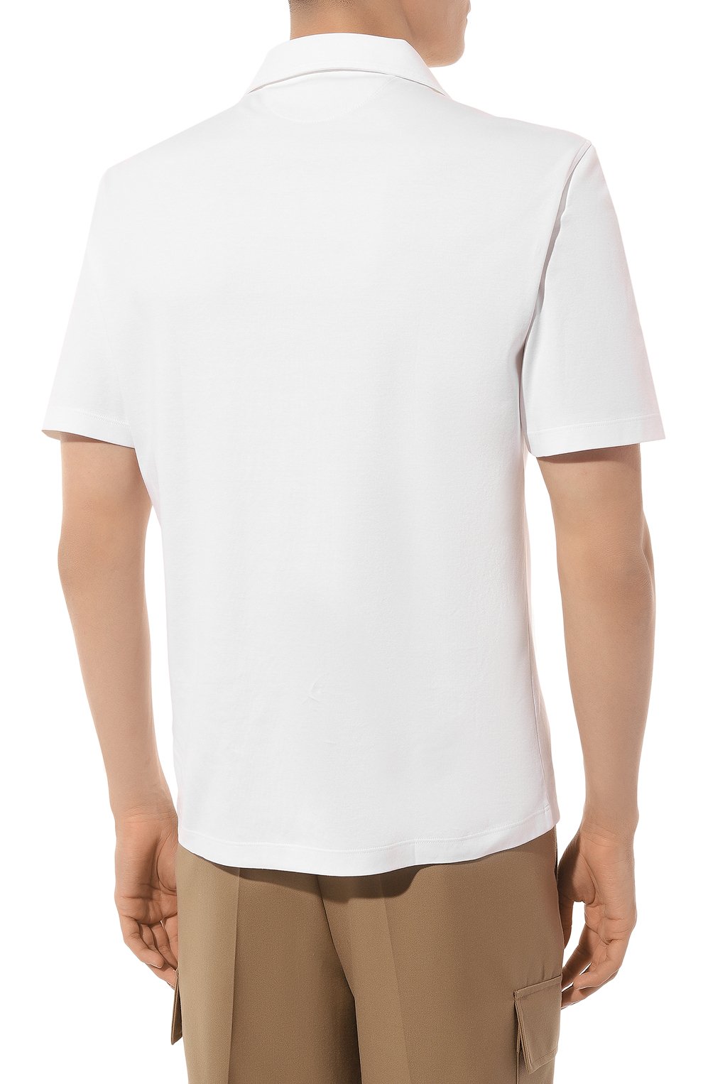 Хлопковая рубашка BRUNELLO CUCINELLI, арт. ML8240614P, фото 4