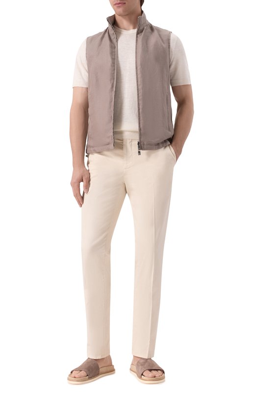 Двусторонний жилет Corneliani 25C5P8-2520153 Бежевый  25C5P8-2520153 Фото 2
