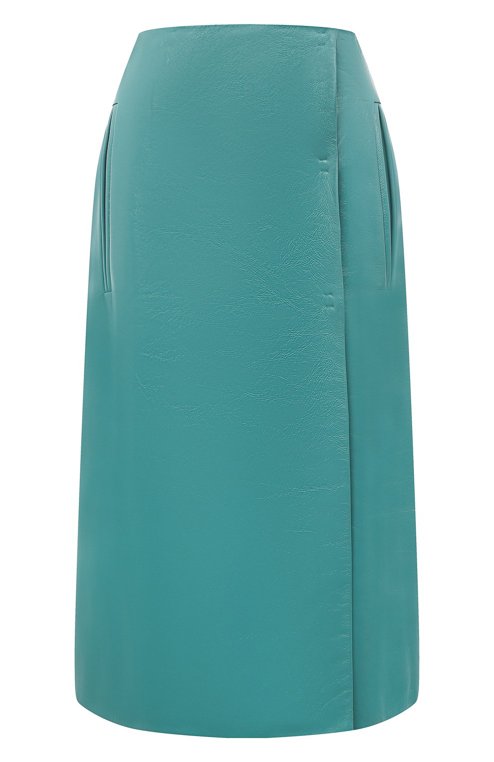 Кожаная юбка PRADA, арт. 51807-1ZFE-F0363, фото 1