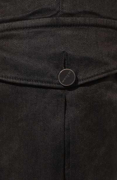 Шорты изо льна и хлопка KITON, арт. UFPPBK0604D, фото 5