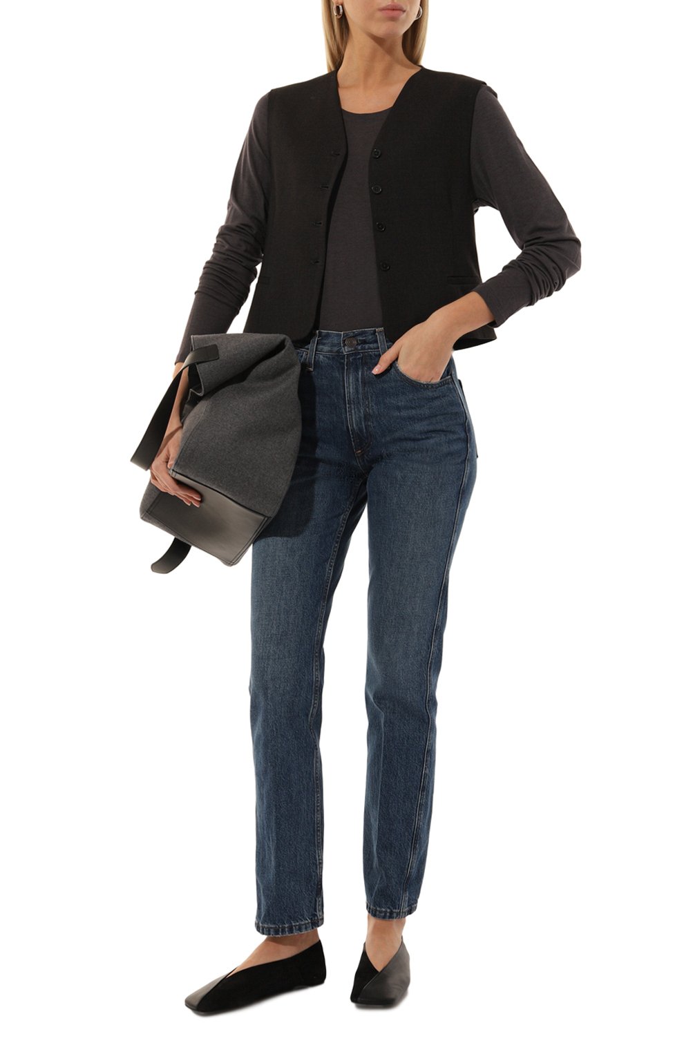 Шерстяной жилет LOULOU DE SAISON, арт. TE0RA, фото 2