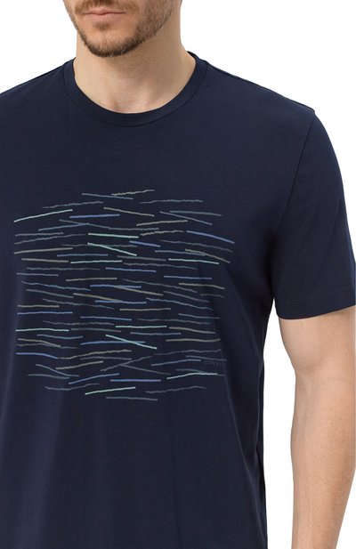 Хлопковая футболка CORNELIANI, арт. 25G585-2525063, фото 5