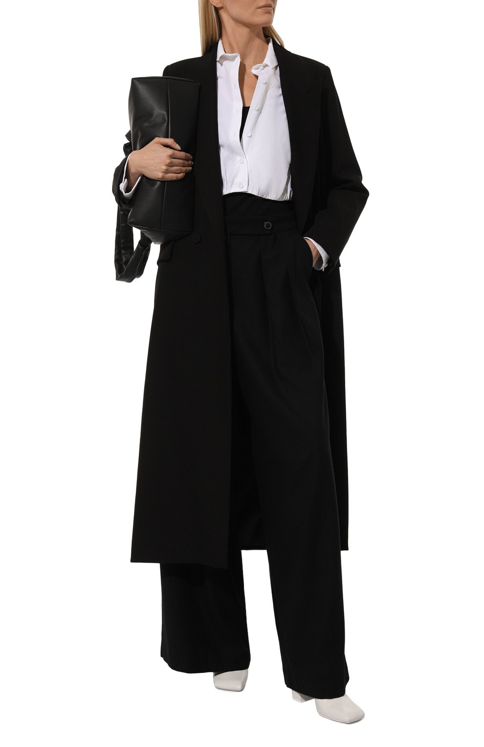 Кожаные ботильоны marine 95 AMINA MUADDI, арт. MARINE B00TIE 95/NAPPA, фото 2