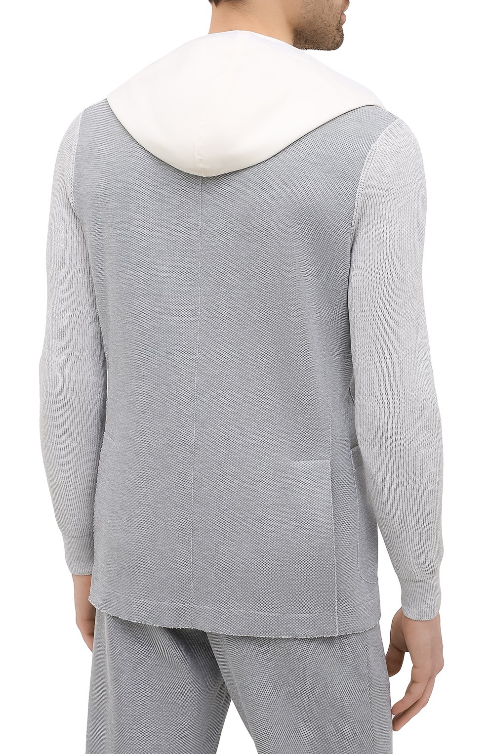 Хлопковый пиджак ELEVENTY PLATINUM, арт. C76GIAC05 TES0C167, фото 4