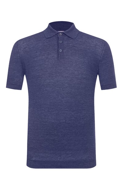 Мужская поло изо льна и хлопка BRUNELLO CUCINELLI, арт. M2L00315