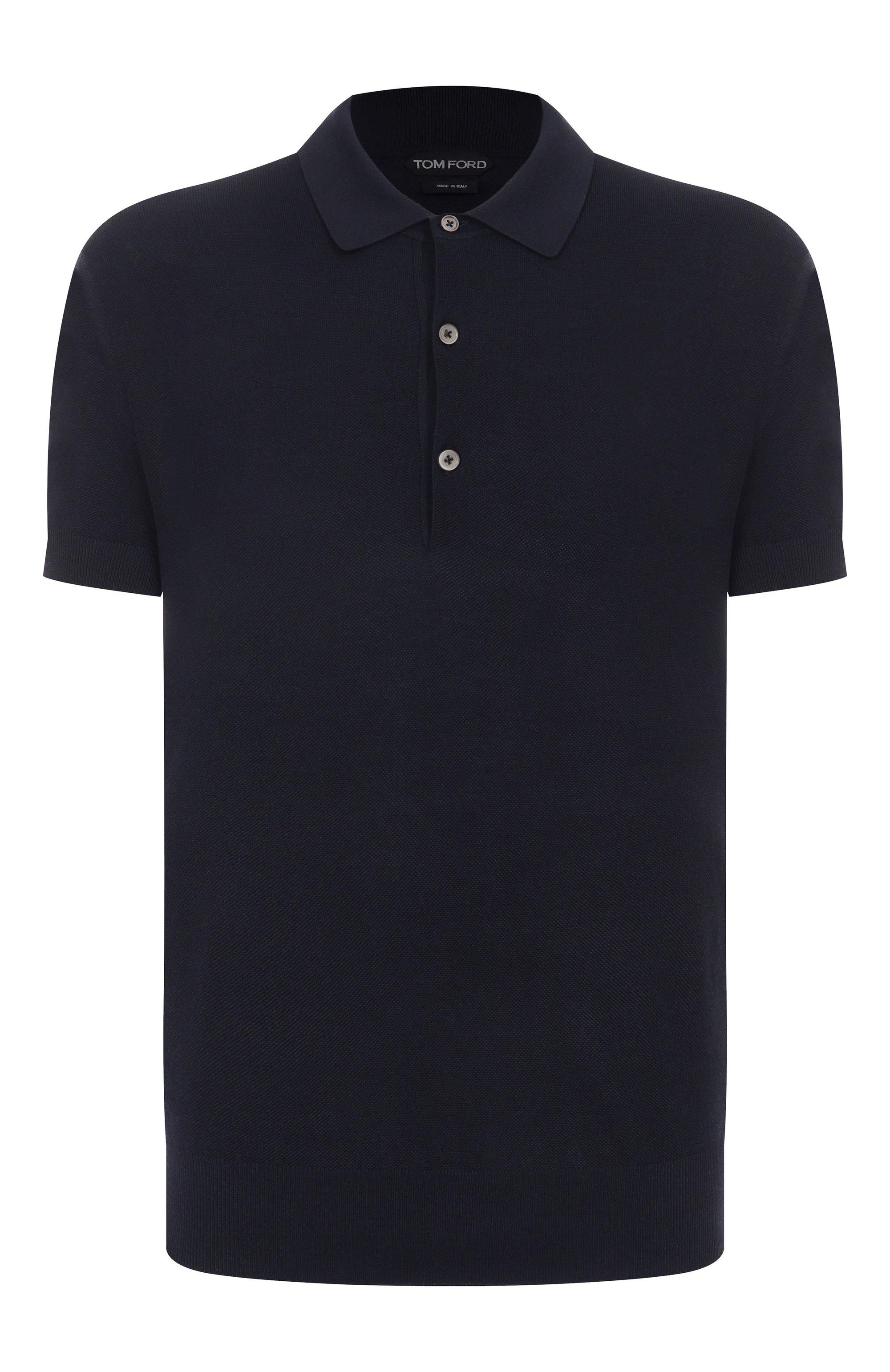Поло из шелка и хлопка TOM FORD, арт. TFKC32/BAT98, фото 1