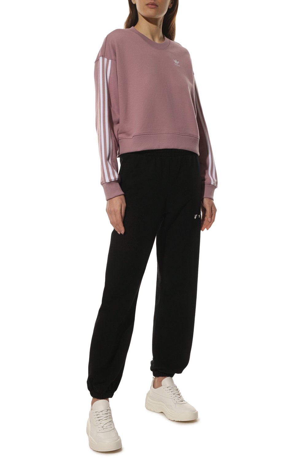 Хлопковый свитшот ADIDAS ORIGINALS, арт. HC2027, фото 2