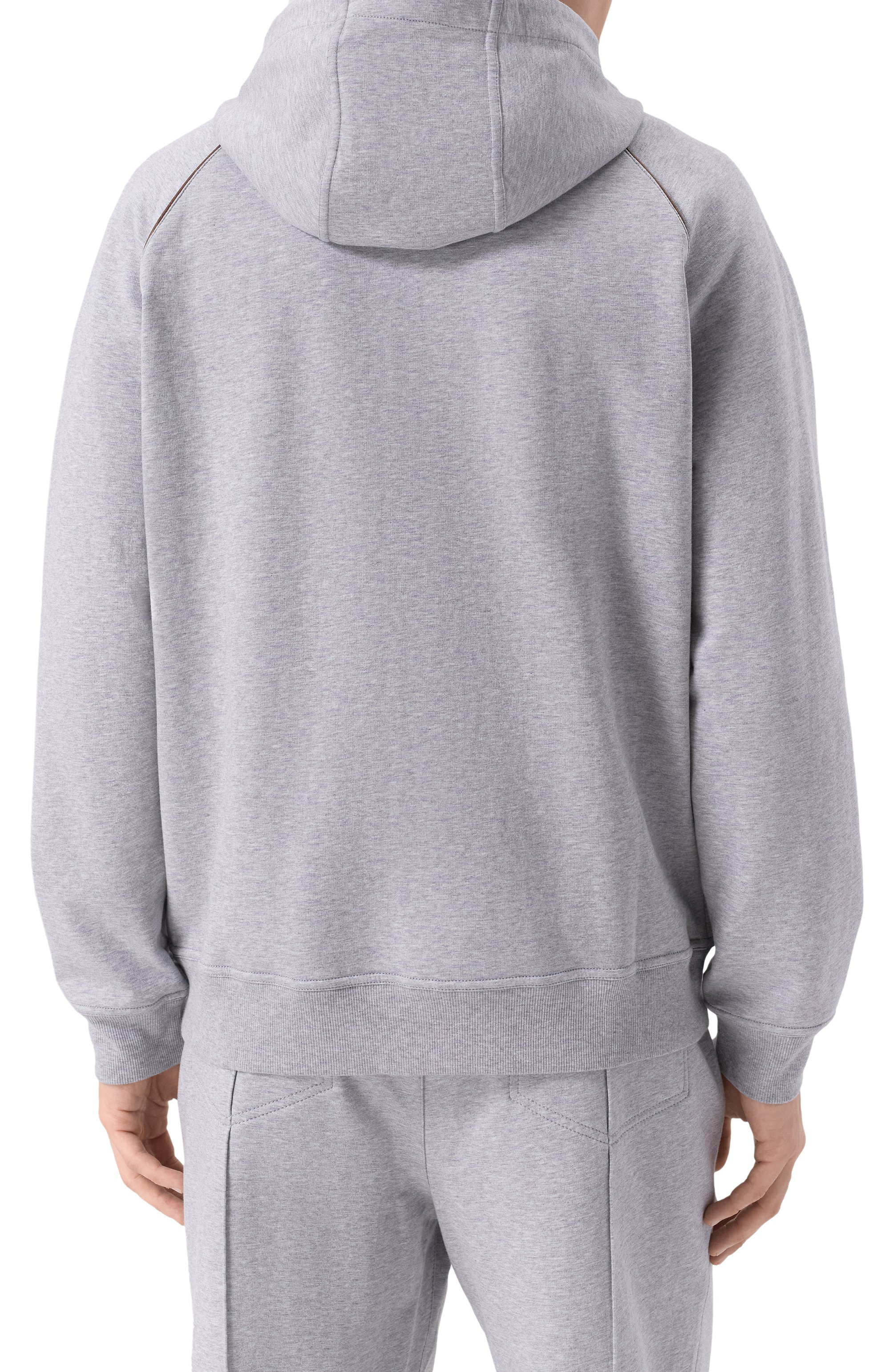 Хлопковая толстовка BRUNELLO CUCINELLI, арт. MW8639085G, фото 4