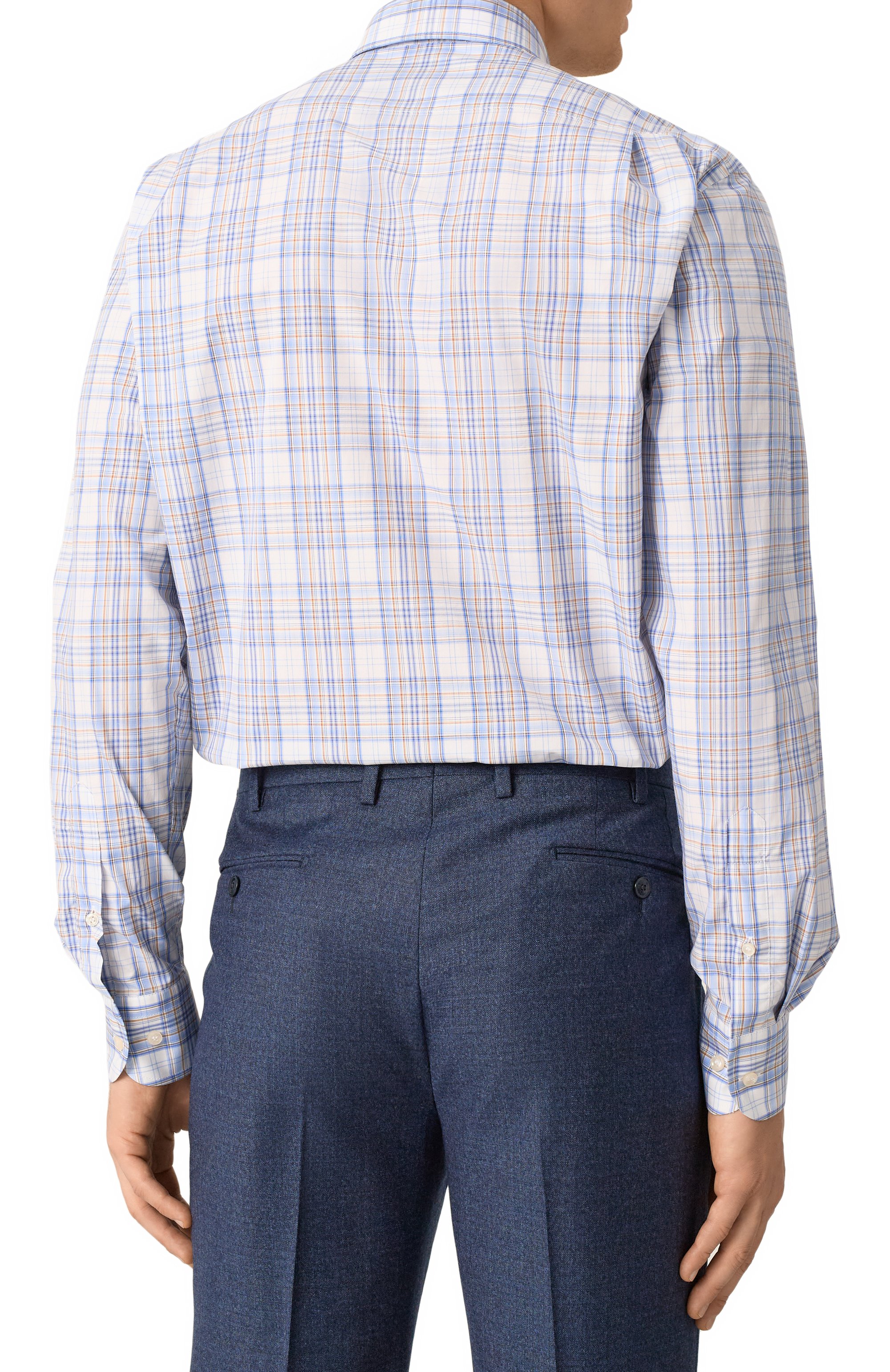 Хлопковая рубашка PAUL&SHARK разноцветного цвета по цене 31200 руб., арт. 25413130/41, фото 4 Хлопковая рубашка PAUL&SHARK, арт. 25413130/41, фото 4