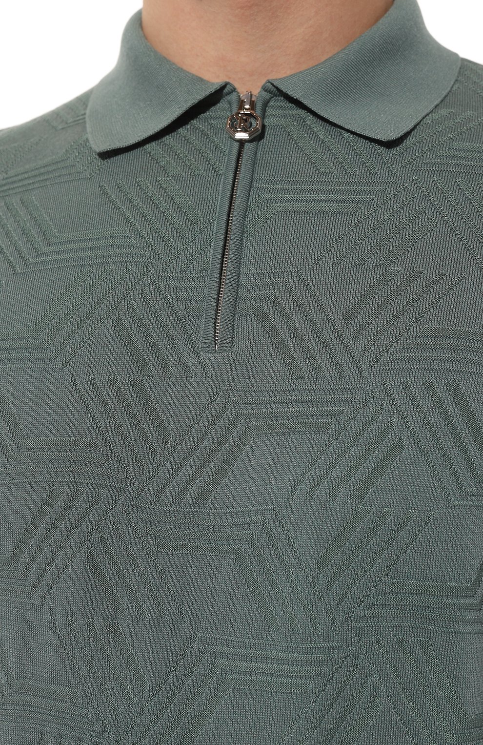 Поло из шелка и хлопка STEFANO RICCI, арт. K818047P31/F23175, фото 5