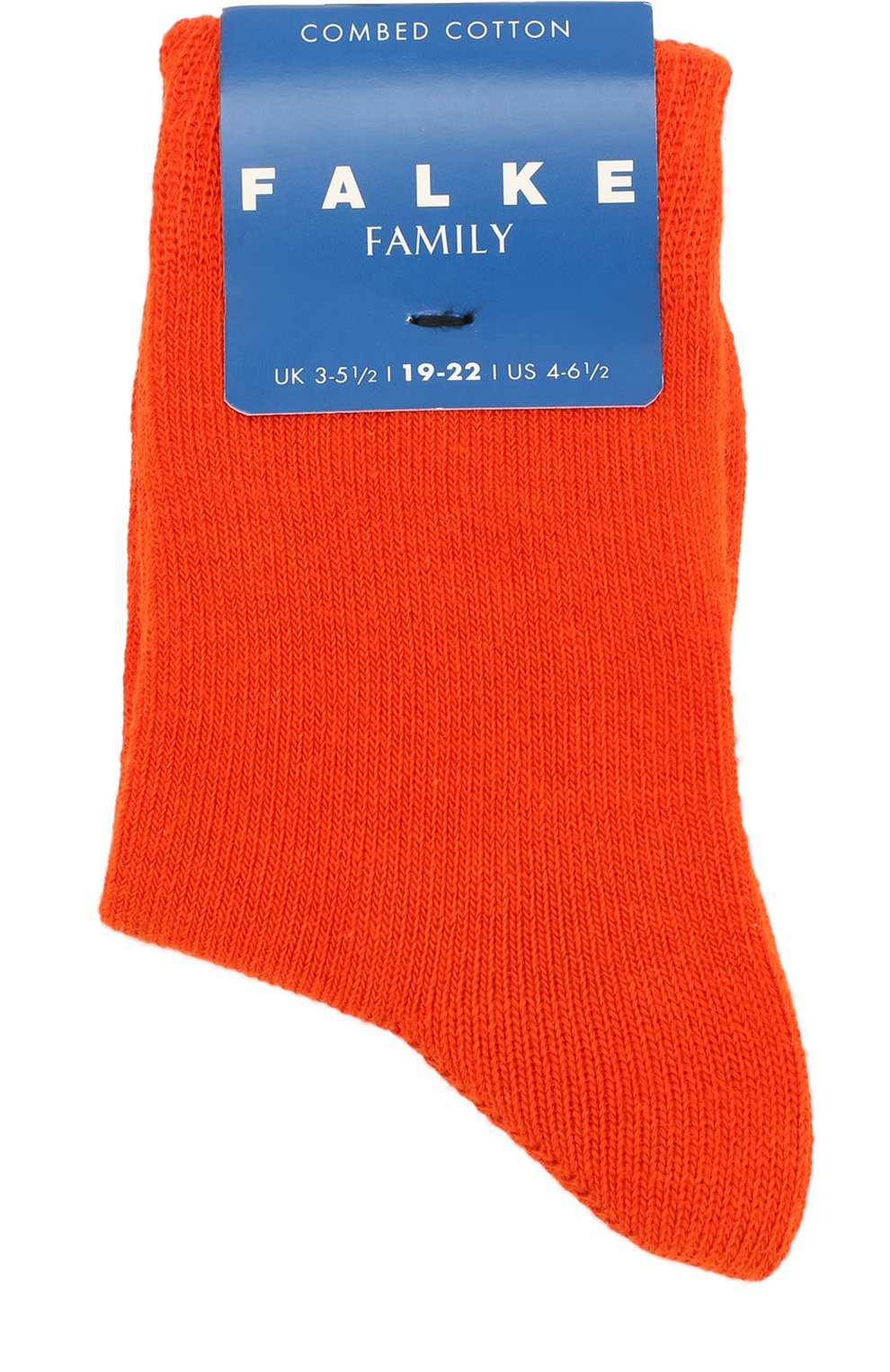 Хлопковые носки FALKE оранжевого цвета по цене 1970 руб., арт. 10645, фото 1 Хлопковые носки FALKE, арт. 10645, фото 1