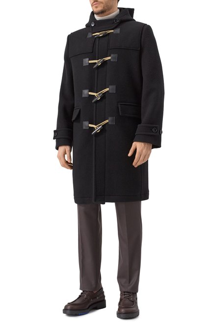 Мужские кожаные топсайдеры BURBERRY темно-коричневого цвета, арт. 8101667 | Фото 2 (Материал внутренний: Натуральная кожа; Нос: Не проставлено; Материал сплава: Проставлено; Материал внешний: Натуральная кожа)