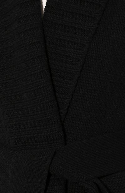 Кашемировый кардиган DOLCE & GABBANA черного цвета по цене 267500 руб., арт. FX502T/JAWPV, фото 5 Кашемировый кардиган DOLCE & GABBANA, арт. FX502T/JAWPV, фото 5