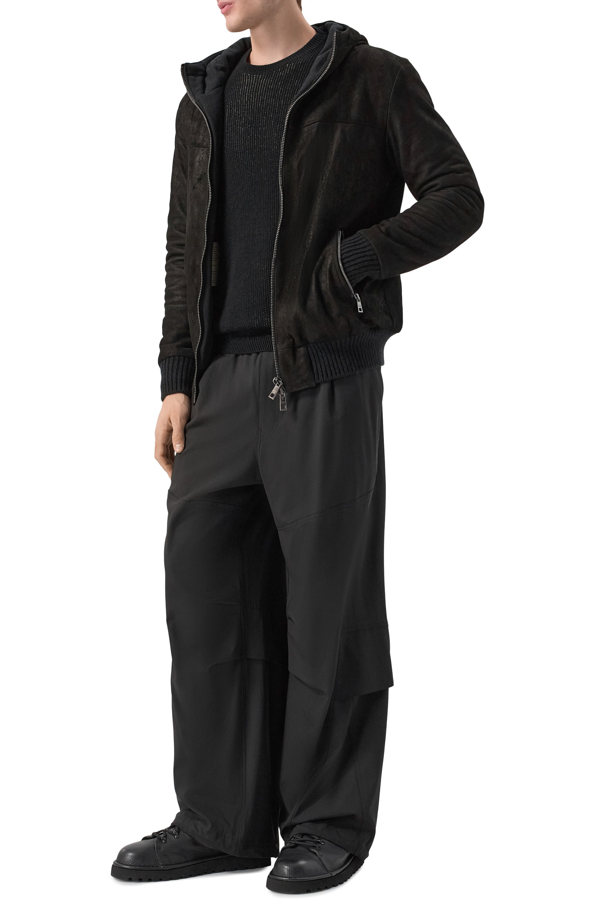 Кожаные ботинки pallottola creeping MARSELL, арт. MMG356M/P045, фото 2