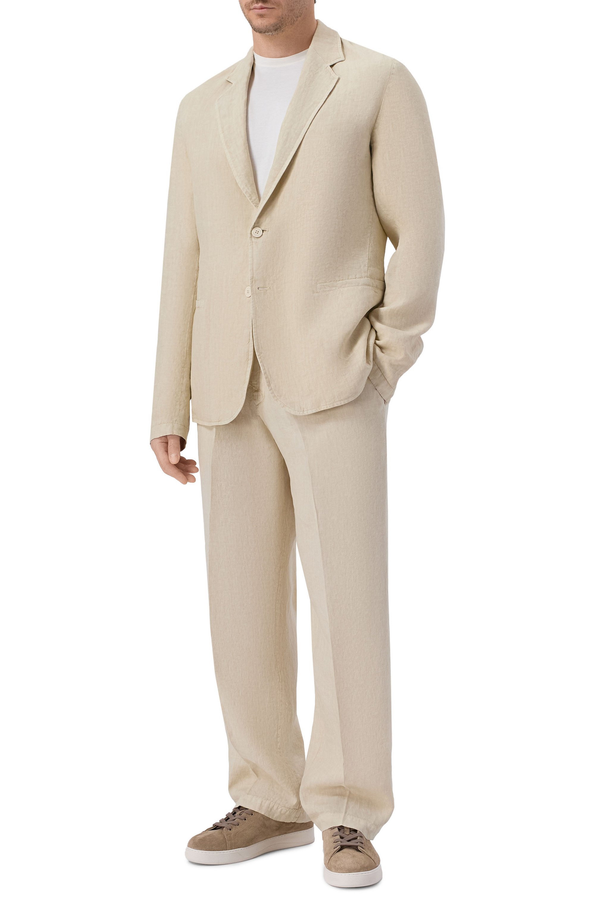 Льняной пиджак INLINUM, арт. JAC0B/TR0PEA, фото 2