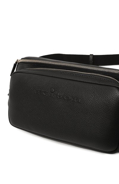 Кожаная поясная сумка KITON, арт. UBCR0SSN00967, фото 3