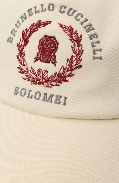 Хлопковая бейсболка BRUNELLO CUCINELLI, арт. M289L9895, фото 4