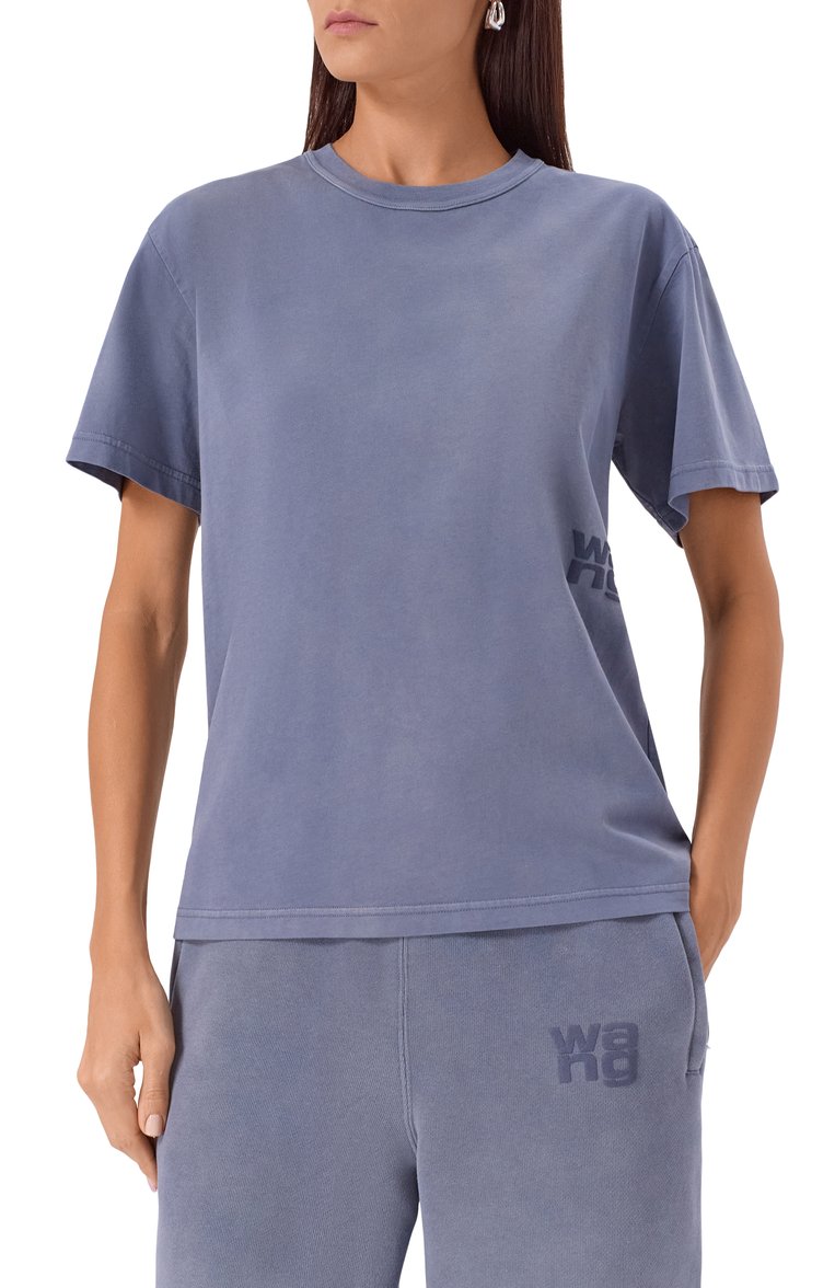 Хлопковая футболка ALEXANDERWANG.T, арт. 4CC3241520, фото 1