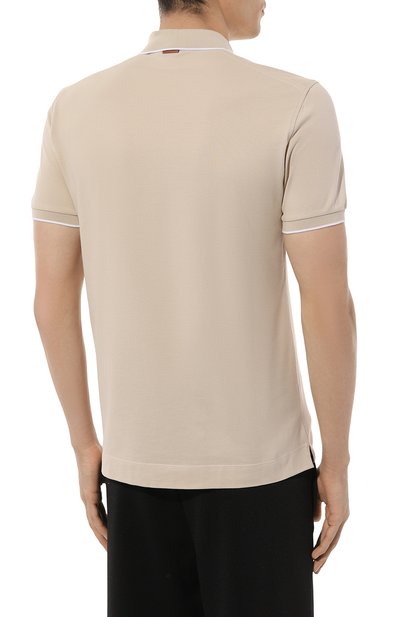 Хлопковое поло ZEGNA, арт. UD358A7/D746, фото 4