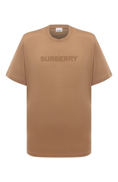 Хлопковая футболка BURBERRY, арт. 8055310, фото 1