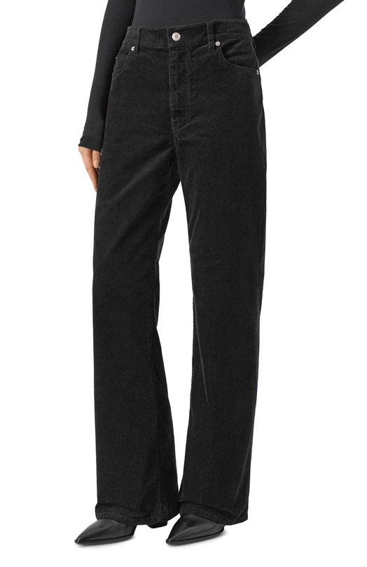 Вельветовые брюки Zadig and Voltaire WWPA01858 Чёрный  WWPA01858 Фото 3